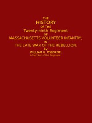 [Gutenberg 50687] • The History of the Twenty-ninth Regiment of Massachusetts Volunteer Infantry / in the Late War of the Rebellion